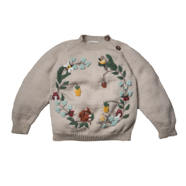 Woodland sweater - Oats