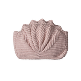 Seashell make up bag - Dusty Pink
