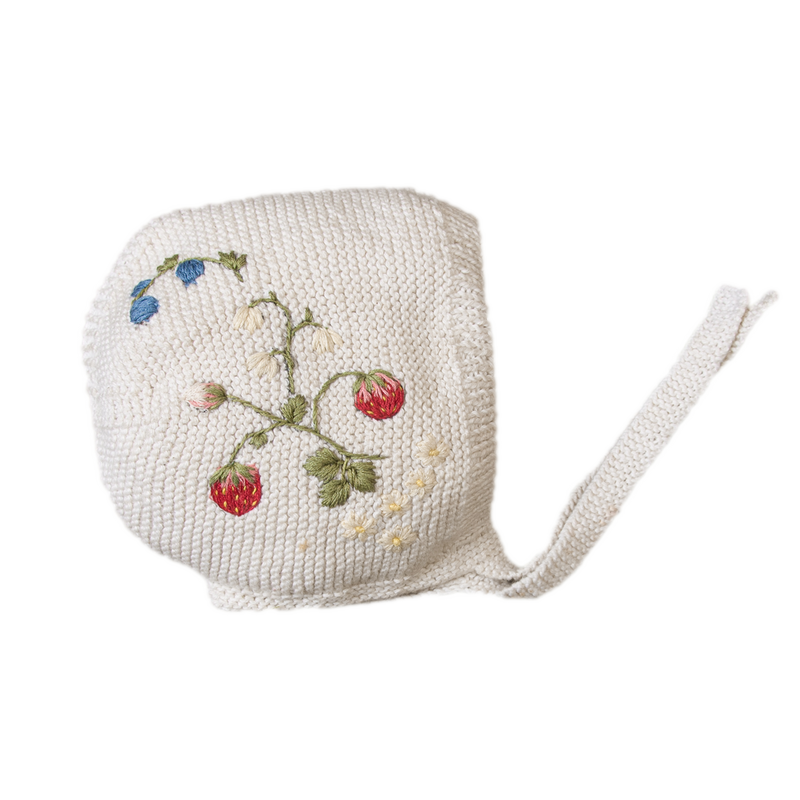 Strawberry bonnet (Cotton) - Marshmellow