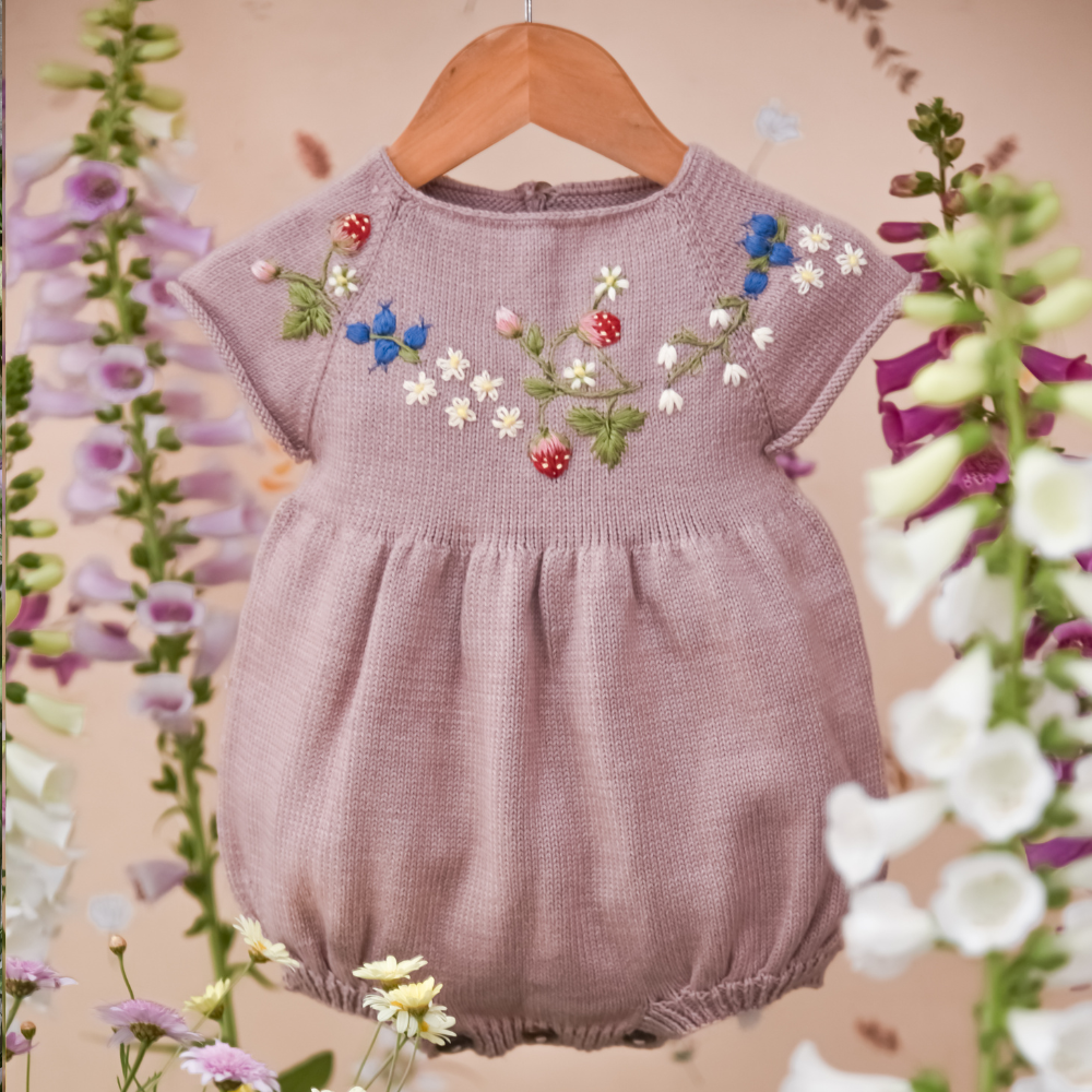 Shirley Bredal Strawberry ロンパース いちご 刺繍 Shirley Bredal Shirley Bredal Strawberry ロンパース いちご 刺繍 Shirley Bredal