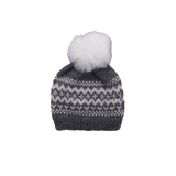 Summit hat with fur - winter grey