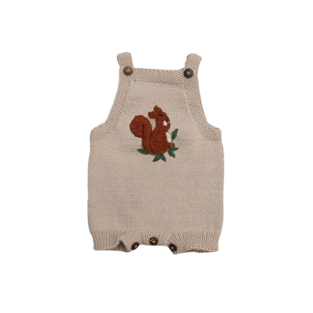ロンパース・カバーオール shirley bredal woodland romper 18-24m Squirrel romper