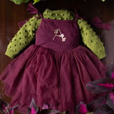 Personalized Primrose dress - Plum