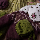 Heirloom sweater - Plum (PRE-ORDER)