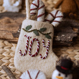 Mini Stocking Joy and Pine Branch (PRE-ORDER)