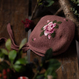 Heirloom Rose bonnet - Blush