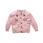 Flora cardigan - Dusty Pink