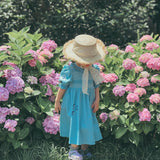 Nila dress - Dove Blue