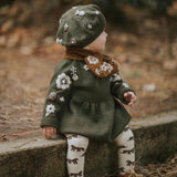 Little Buds beret - Moss