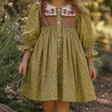 Bramble dress - Avocado