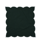 Heirloom Scalloped Napkin - Green