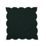 Heirloom Scalloped Napkin - Green