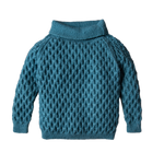 Smock turtleneck - Petroleum