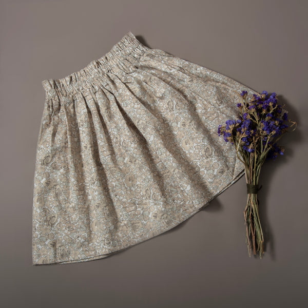 Blooms skirt - Earthy
