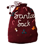 Christmas Santa Sack - Grape
