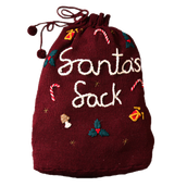 Christmas Santa Sack - Grape