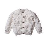Bubble cardigan - Cream white