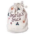 Christmas Santa Sack - Cream