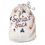 Christmas Santa Sack - Cream