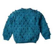 Bubble sweater - Petroleum