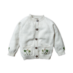 Clover cardigan (Cotton) - Marshmellow