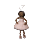 Ballerina Ornament - Pink