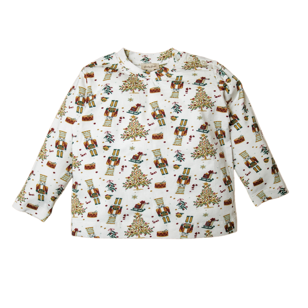 long sleeved jersey nutcracker shirt