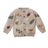 Bugs Life cardigan - Barley