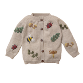 Bugs Life cardigan - Barley