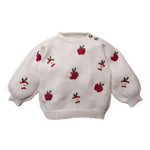 Apple sweater - Cream White