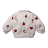 Apple sweater - Cream White