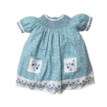 Aria dress - Dove Blue