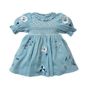 Nila dress - Dove Blue