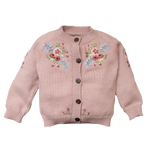 Midsummar cardigan (Cotton) - Dahlia