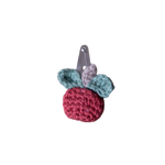 Apple hair clip