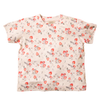 Strawberry jersey T-shirt - Peach