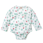 Clover jersey onesie - Marshmellow