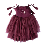 Personalized Primrose dress - Plum