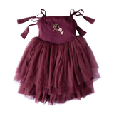 Personalized Primrose dress - Plum