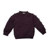 Bubble sweater - Plum