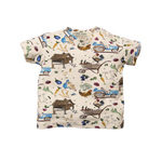 Little farm jersey T-shirt - Cream