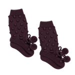 Bubble footies - Plum