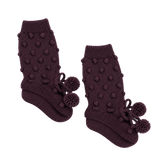 Bubble footies - Plum