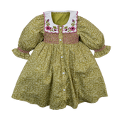 Bramble dress - Avocado