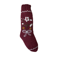 Holiday Hellebore Stocking Grape - Main Image