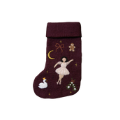 Ballerina Stocking, Dark Grape - Skin color 1