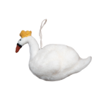 Swan Ornament - White