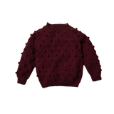 Bubble sweater - Grape
