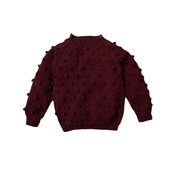 Bubble sweater - Grape