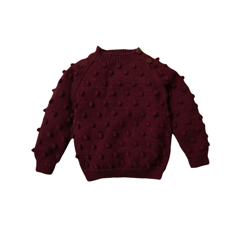 Bubble sweater - Grape